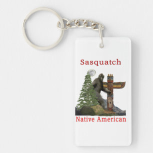 Bigfoot Keychain