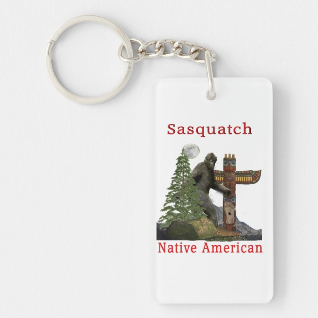Bigfoot Keychain (Front)