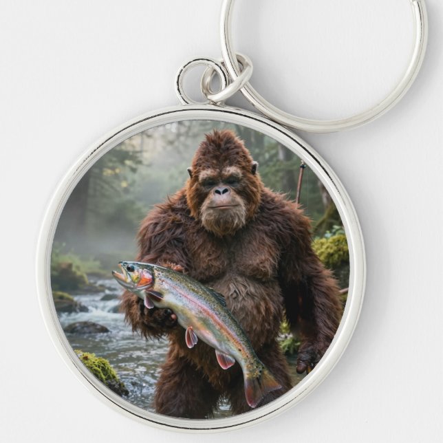 Bigfoot Keychain (Front)