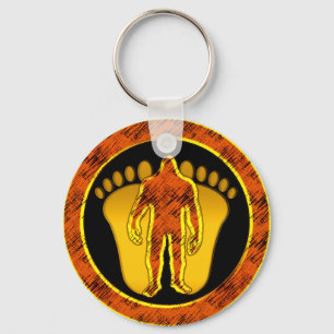 Bigfoot Keychain
