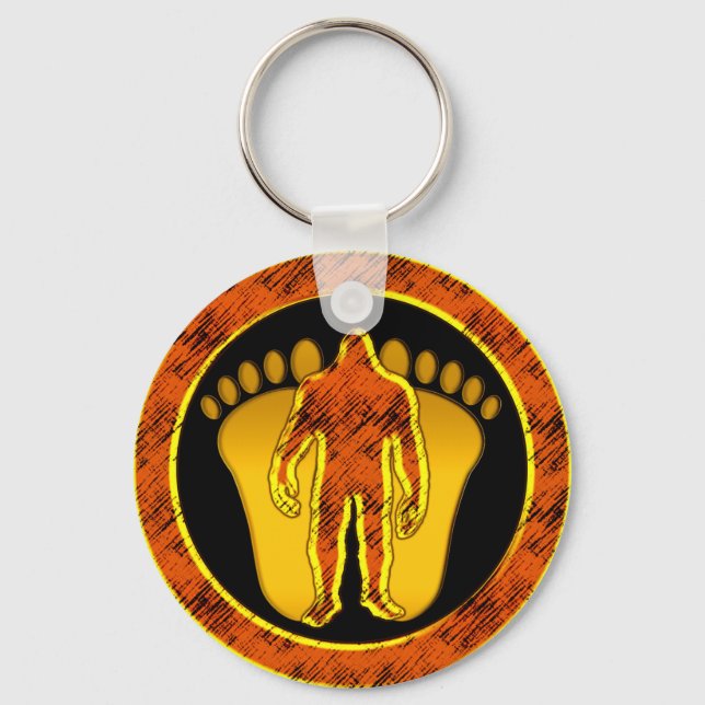 Bigfoot Keychain (Front)