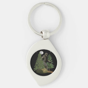 Bigfoot Keychain