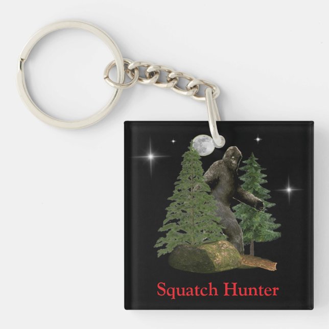 Bigfoot Keychain (Front)