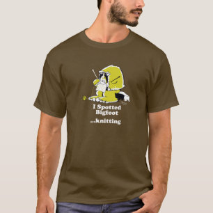 Bigfoot knitting T-Shirt