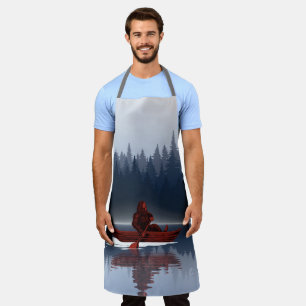 Bigfoot Lake Canoe Wilderness Pine Forest Apron