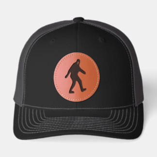 Bigfoot  leather patch hat