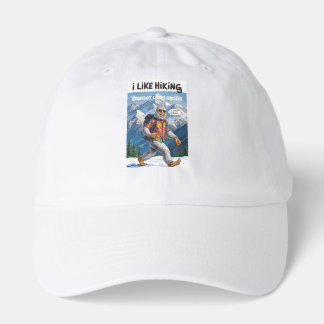 Bigfoot Likes Hiking Hat
