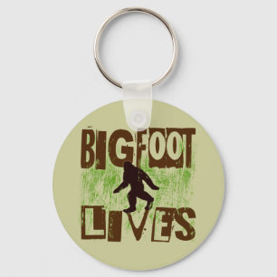 Bigfoot Lives Keychain
