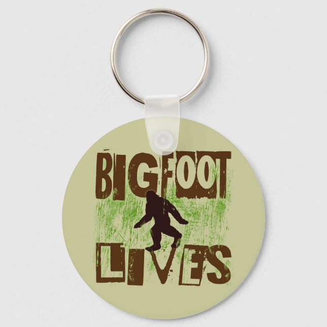 Bigfoot Lives Keychain (Front)