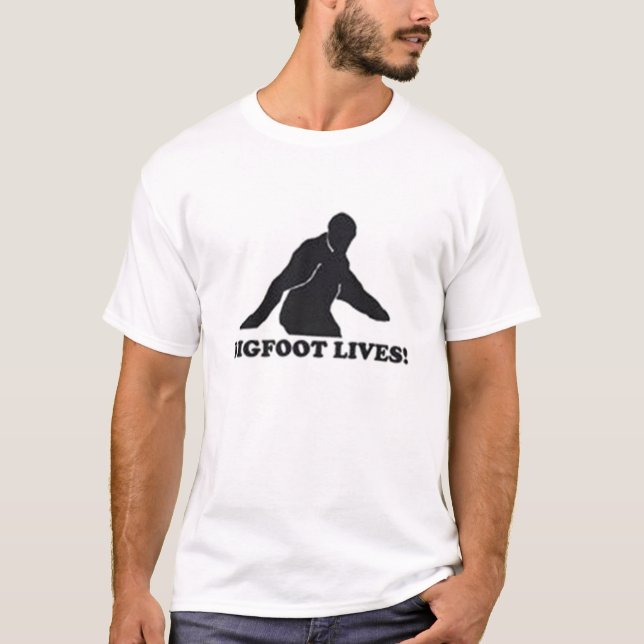 Bigfoot Lives! T-Shirt (Front)