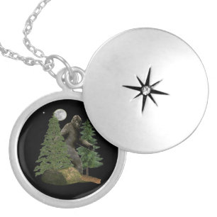 Bigfoot Locket Necklace