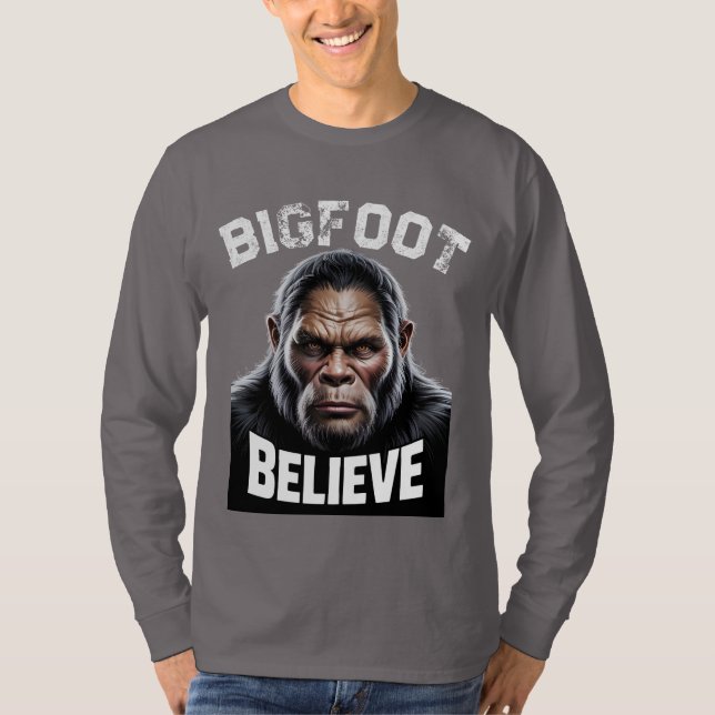 Bigfoot Long Sleeve T-Shirt for Men (Front)