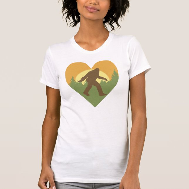 Bigfoot Love T-Shirt (Front)