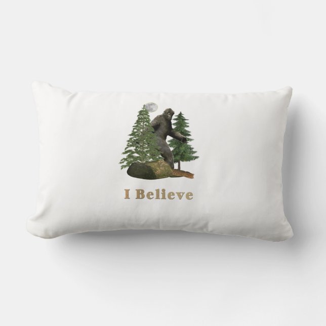 Bigfoot Lumbar Pillow (Front)