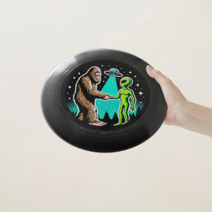Bigfoot Meets Alien Wham-O Frisbee