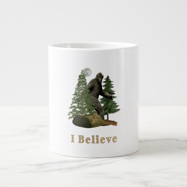 Bigfoot merchandise giant coffee mug (Front)