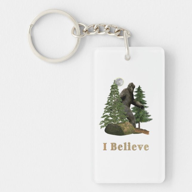 Bigfoot merchandise keychain (Front)