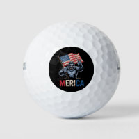 Bigfoot Merica Rock American Flag Patriotic 