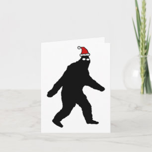 Bigfoot Merry Squatchmas! Holiday Card