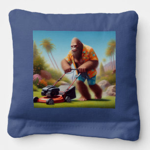 Bigfoot Mowing Cornhole Bags