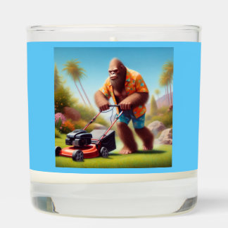 Bigfoot Mowing Scented Candle