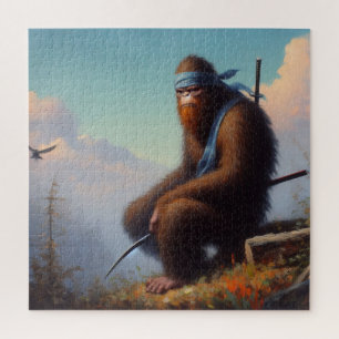 Bigfoot Ninja Jigsaw Puzzle