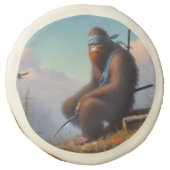 Bigfoot Ninja Sugar Cookie (Front)