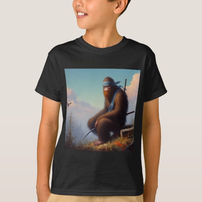 Bigfoot Ninja T-Shirt (Front)