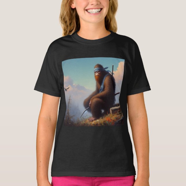 Bigfoot Ninja T-Shirt (Front)