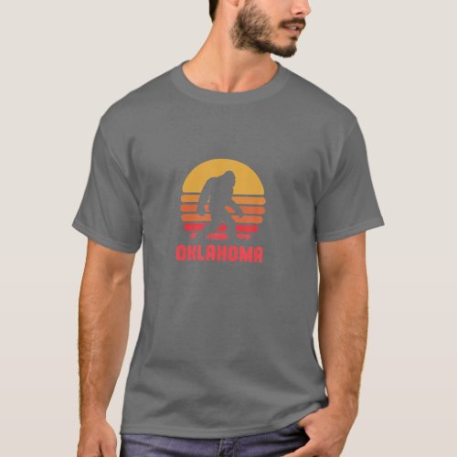 Bigfoot Oklahoma State Sasquatch Yeti Bigfoot Beli T_Shirt