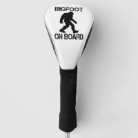 Bigfoot on Board Funny Bigfoot