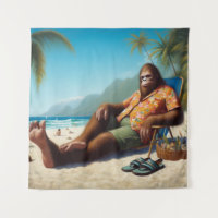 Bigfoot On the Beach