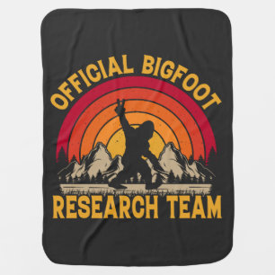 Bigfoot Original Research Team Baby Blanket
