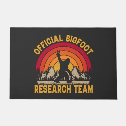 Bigfoot Original Research Team Doormat