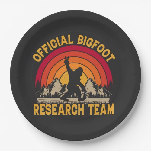 Bigfoot Original Research Team  Paper Plates