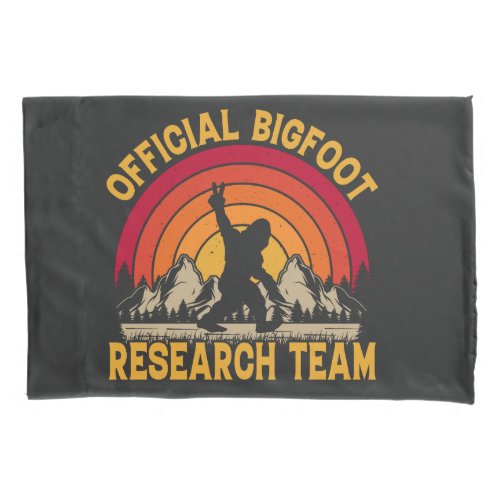Bigfoot Original Research Team  Pillow Case