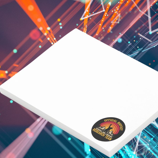 Bigfoot Original Research Team  Post-it Notes (Creator Uploaded)