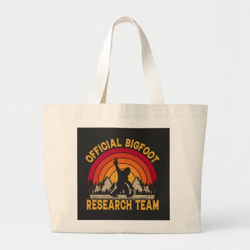 Bigfoot Original Research Team Shopping Tote Bag