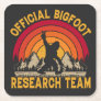 Bigfoot Original Research Team  Square Paper Coaster