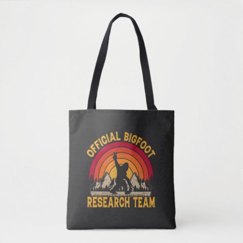 Bigfoot Original Research Team Tote Bag