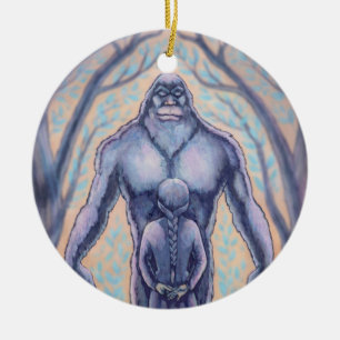 Bigfoot Ornament Personalized Sasquatch Gifts