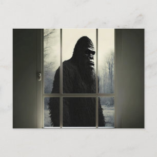 Bigfoot Outside My Window! Postcard
