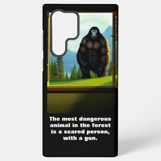 Bigfoot Outside Samsung Galaxy Case (Back)
