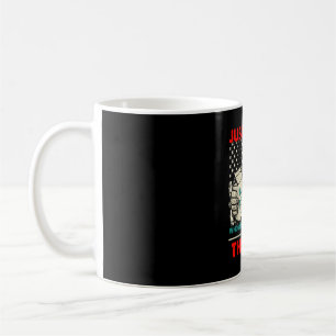Bigfoot papa with the milk funny father's day coffee mug