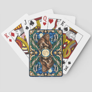 Bigfoot, Paper Cut Monster Poker Cards