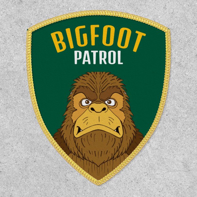 Bigfoot Patrol Patch (Front)