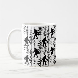 Bigfoot Pattern Mug