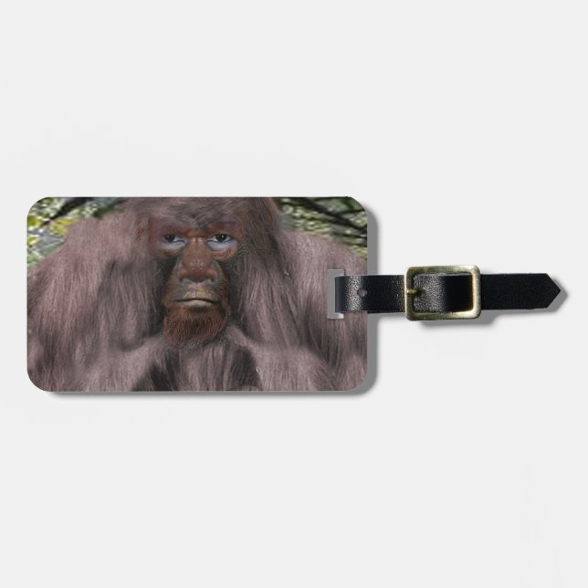 BIGFOOT PHOTOGRAGH LUGGAGE TAG (Front Horizontal)
