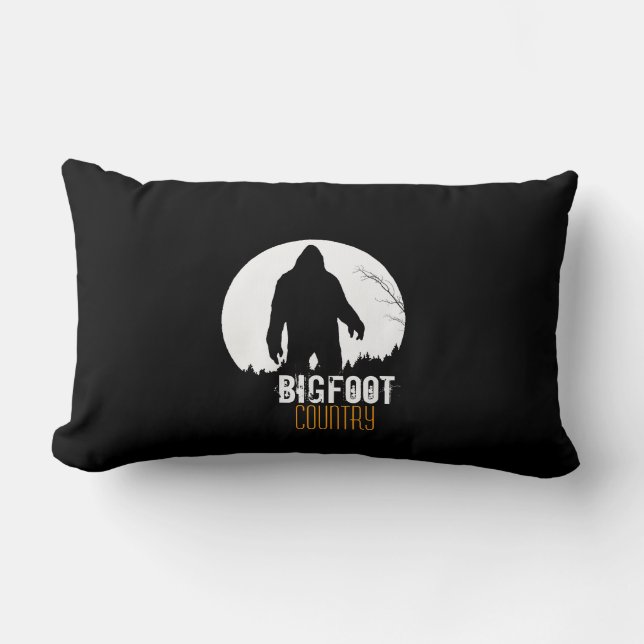 Bigfoot Pillow (Front)