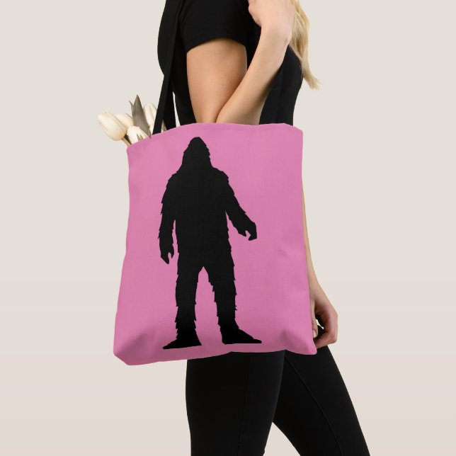 BIGFOOT PINK BAG PURSE TOTE (Close Up)